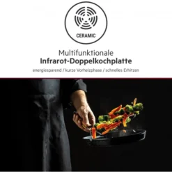 ProfiCook PC-DKP 1211 Doppelkochplatte Edelstahl -Rommelsbacher shop 028fa784 74db 4410 bd3a 0a4f8ff5fee5 600x600