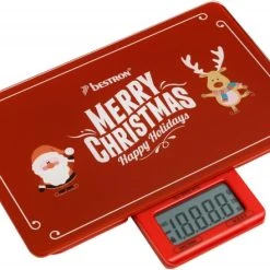 Bestron AKS 300 C Küchenwaage Rot