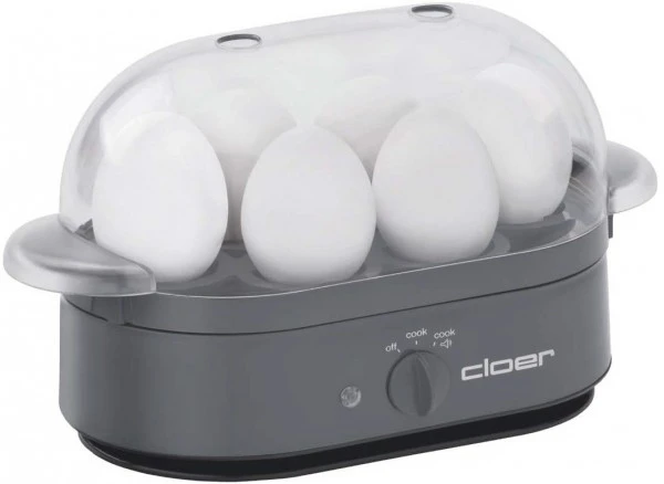 Cloer 6095 Eierkocher Eierkocher Dunkelgrau – Bild 2