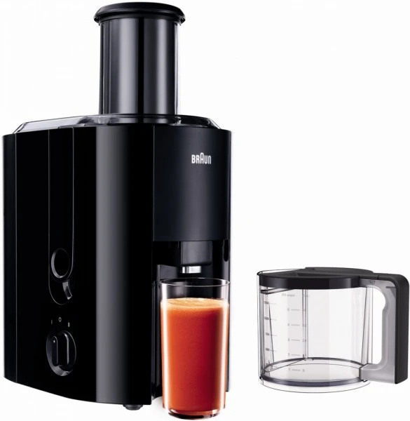 Braun J 300 BK Multiquick 3 Entsafter Schwarz – Bild 5