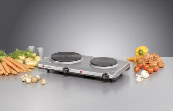 Eltac DK 29 Doppelkochplatte Edelstahl – Bild 6