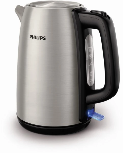 Philips HD9351/90 Viva Wasserkocher Metall/schwarz – Bild 2