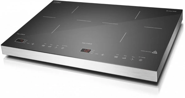 Caso S-Line 3500 Induktionskochplatte Edelstahl