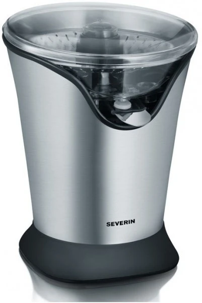 Severin CP 3534 Zitruspresse Edelstahl Gebürstet/schwarz – Bild 2