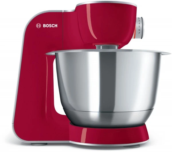 Bosch MUM58720 Küchenmaschine Rot/silber 5 Bosch MUM58720 Küchenmaschine Rot/silber – Bild 3