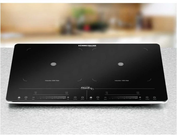 Rommelsbacher CT 3420/IN Doppel-Induktionskochplatte Edelstahl – Bild 3