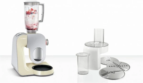 Bosch MUM58920 Küchenmaschine Vanille/silber – Bild 4