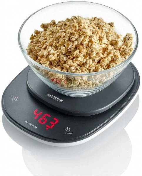 Severin KW 3670 Küchenwaage Schwarz/weiss – Bild 5