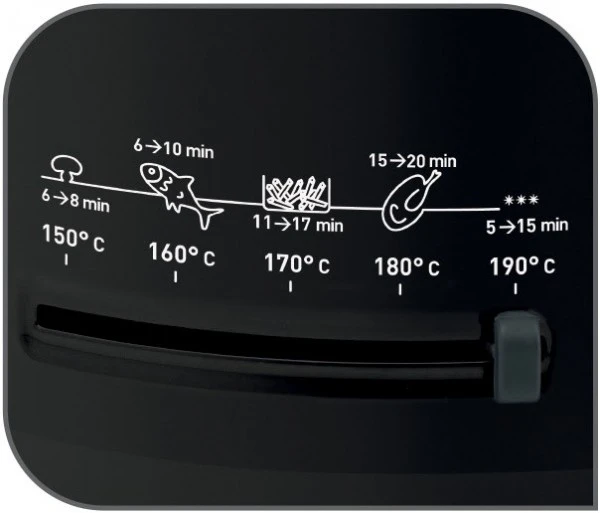 Tefal FF1608 Simply One Fritteuse Schwarz – Bild 4