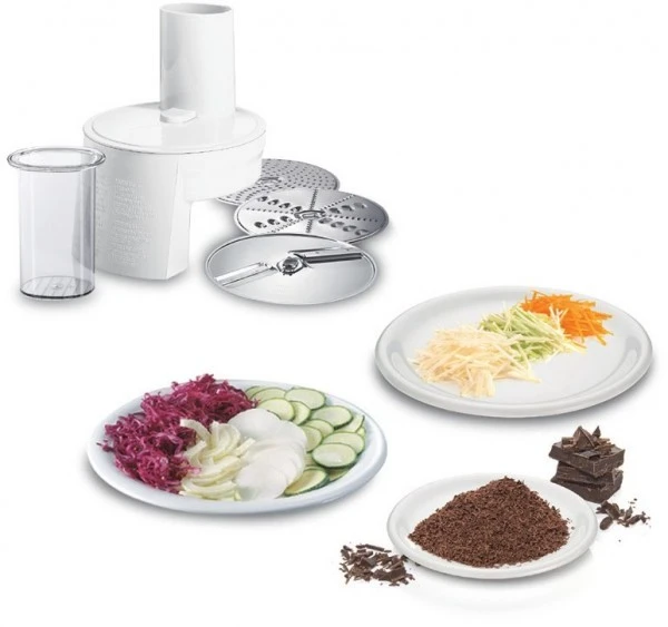 Bosch MUM4657 Küchenmaschine Weiß/brombeere – Bild 3