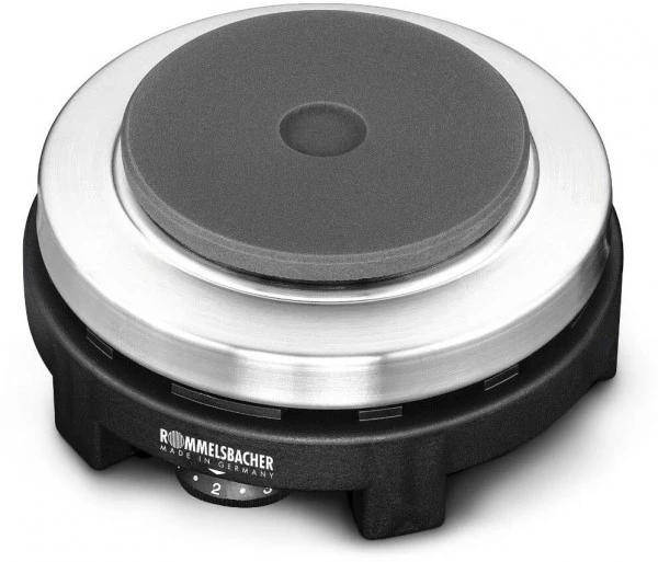 Rommelsbacher RK 505/K Espresso Geschenk-Set Kochplatte Edelstahl/schwarz 5 Rommelsbacher RK 505/K Espresso Geschenk-Set Kochplatte Edelstahl/schwarz – Bild 3