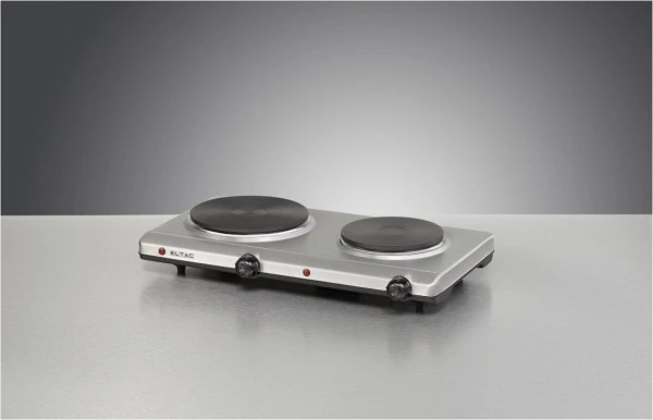 Eltac DK 29 Doppelkochplatte Edelstahl – Bild 5