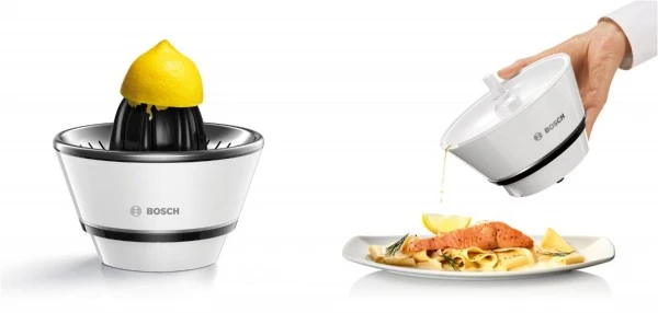 Bosch MCP72GPW Zitruspresse Weiß/schwarz – Bild 6