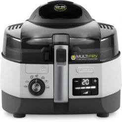 DeLonghi FH 1394/1 Multifry Extra Chef Heißluft-Fritteuse Schwarz/weiss