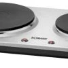 BOMANN DKP 5033 E CB Doppelkochplatte Edelstahl