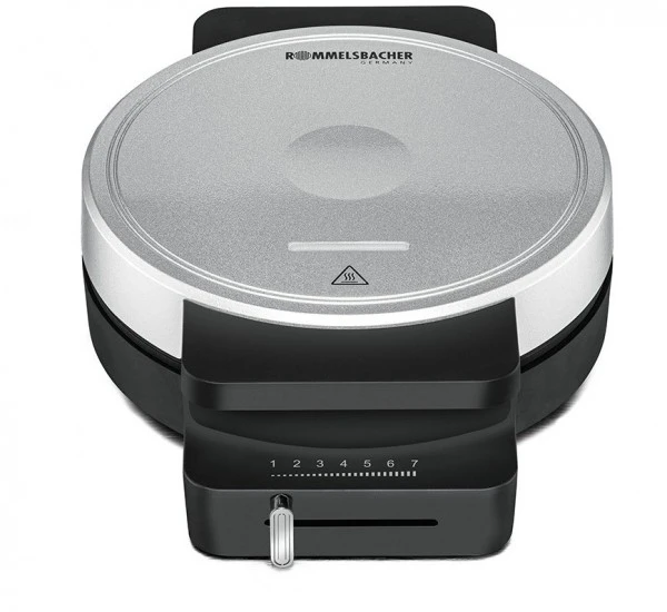 Rommelsbacher WA 850 Waffelautomat Schwarz/silber