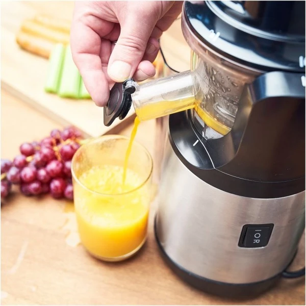 Gastroback Slow Juicer Advanced Vital 40145 Entsafter Edelstahl/schwarz – Bild 5