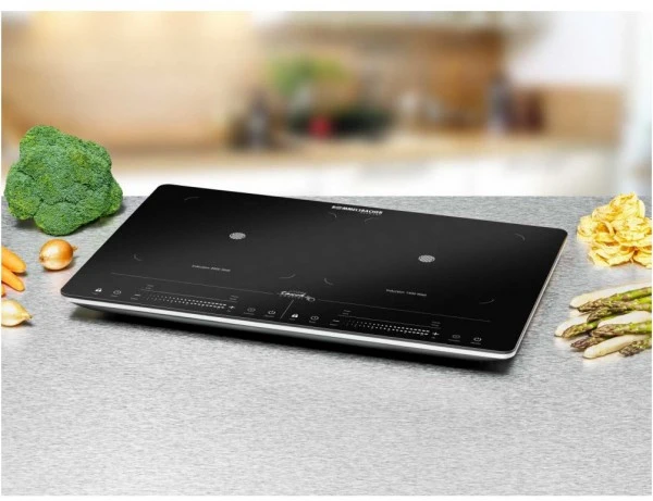 Rommelsbacher CT 3420/IN Doppel-Induktionskochplatte Edelstahl – Bild 4