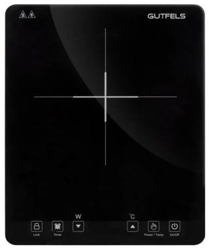 Gutfels Induk 2010 Induktionskochplatte Schwarz