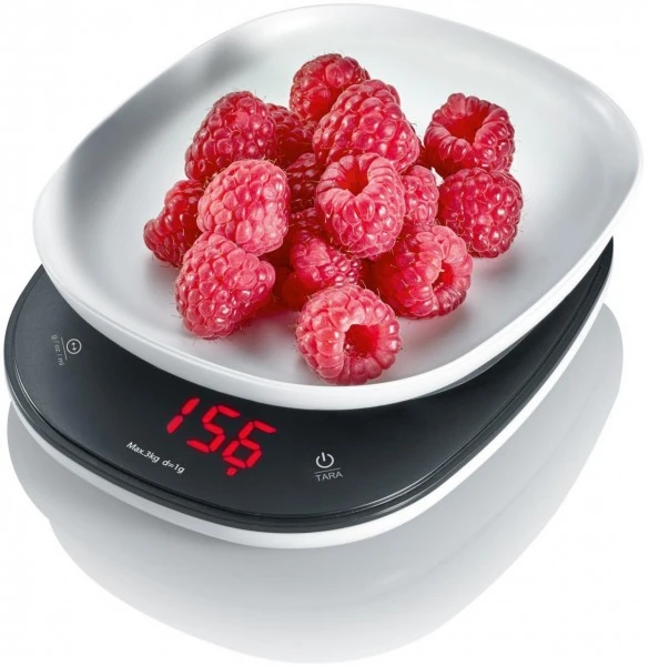 Severin KW 3670 Küchenwaage Schwarz/weiss – Bild 4