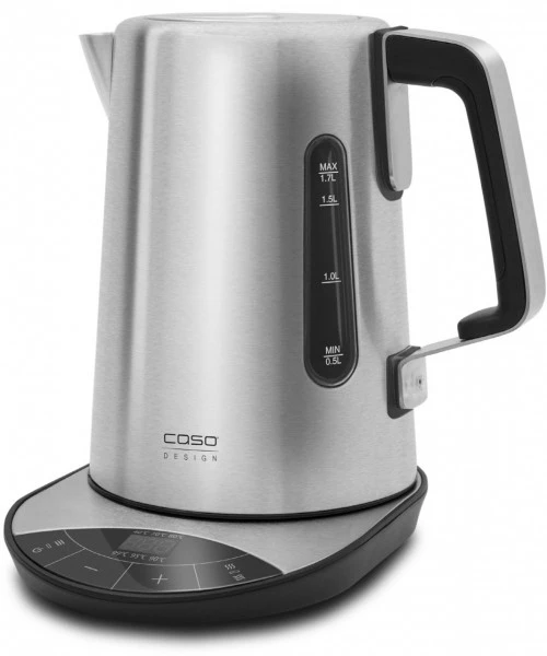 Caso WK 2500 Wasserkocher Edelstahl/schwarz