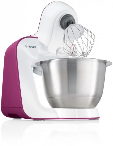 Bosch MUM54P00 Küchenmaschine Weiß/pink – Bild 2