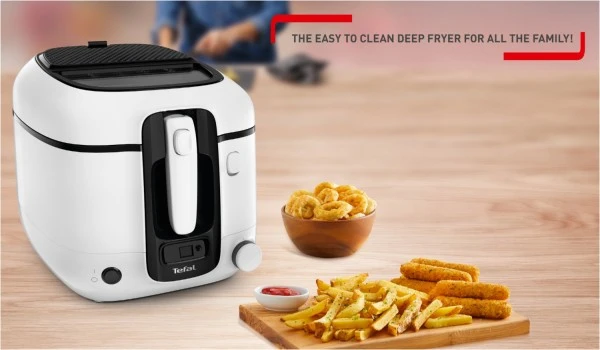 Tefal FR3140 Super Uno Mit Timer Fritteuse Weiß/schwarz – Bild 5