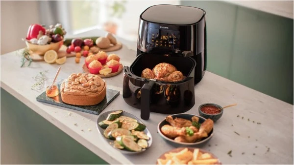 Philips HD9270/96 Airfryer XL Heißluft-Fritteuse Schwarz 5 Philips HD9270/96 Airfryer XL Heißluft-Fritteuse Schwarz – Bild 3