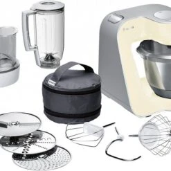 Bosch MUM58920 Küchenmaschine Vanille/silber