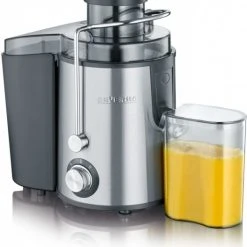 Severin ES 3566 Entsafter Edelstahl-schwarz