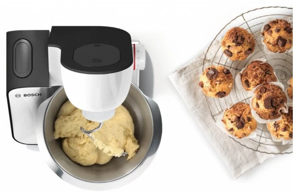 Bosch MUM50E32DE Küchenmaschine Weiß/anthrazit – Bild 5