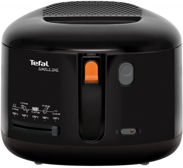 Tefal FF1608 Simply One Fritteuse Schwarz