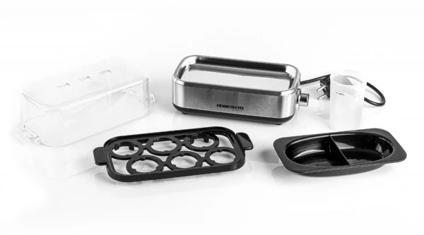 Rommelsbacher ER 600 Eierkocher Edelstahl/schwarz – Bild 5