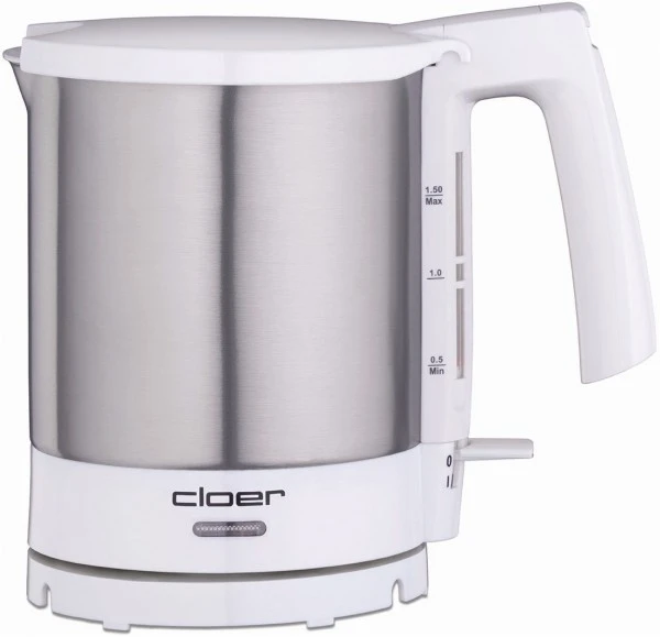 Cloer 4711 Wasserkocher Weiß/edelstahl 3 Cloer 4711 Wasserkocher Weiß/edelstahl