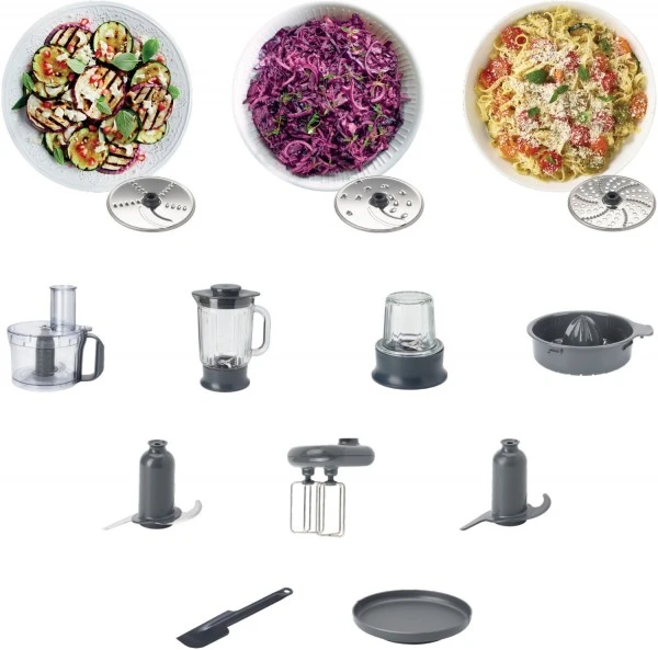 Kenwood MultiPro Compact+ FDM313SS Küchenmaschine Gebürsteter Edelstahl – Bild 2