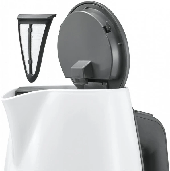 Bosch TWK6A011 Wasserkocher Weiß/dunkelgrau 6 Bosch TWK6A011 Wasserkocher Weiß/dunkelgrau – Bild 4