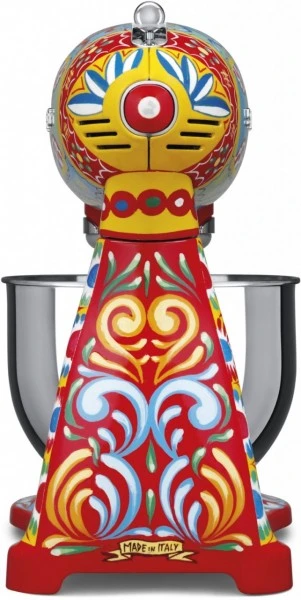 Smeg SMF03DGEU Dolce & Gabbana Küchenmaschine Dekor – Bild 3
