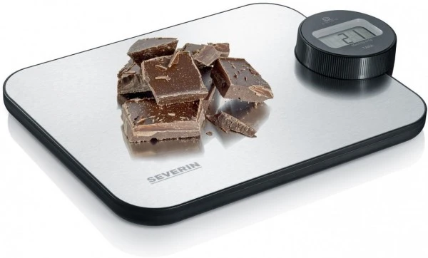 Severin KW 3671 Küchenwaage Edelstahl/schwarz – Bild 2