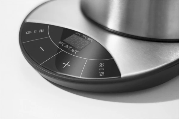 Caso WK 2500 Wasserkocher Edelstahl/schwarz – Bild 2