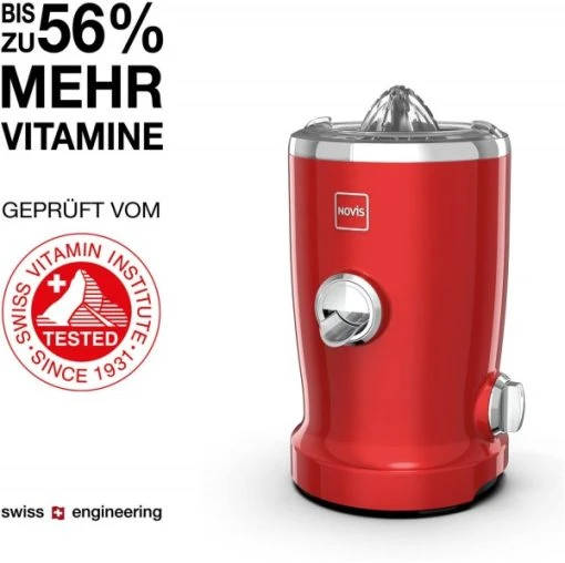 NOVIS VitaJuicer S1 Entsafter Rot -Rommelsbacher shop 506b3565 a0a6 4a10 9eb4 9e97b4852127 600x600