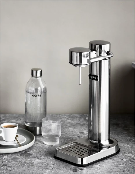 Aarke Carbonator III Trinkwasser-Sprudler AAC3-STEEL Edelstahl – Bild 5