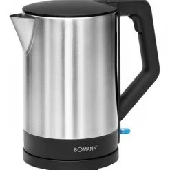 BOMANN WKS 3002 CB Wasserkocher Schwarz/edelstahl