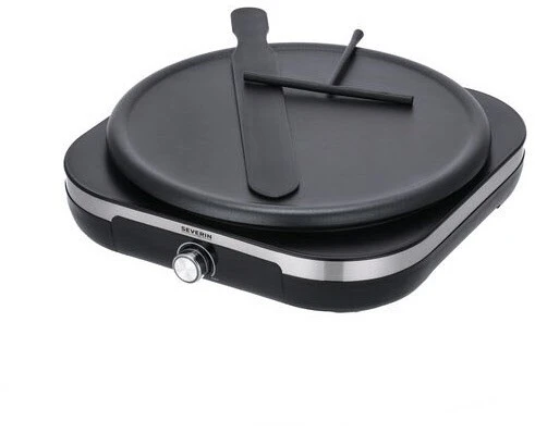 Severin CM 2199 Crepesmaker Edelstahl-gebürstet/schwarz – Bild 4