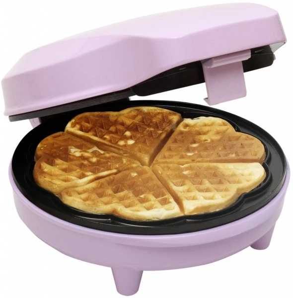 Bestron ASW 217 Waffelautomat Hellrosa 6 Bestron ASW 217 Waffelautomat Hellrosa – Bild 4