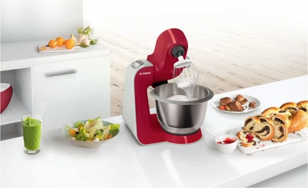Bosch MUM58720 Küchenmaschine Rot/silber 7 Bosch MUM58720 Küchenmaschine Rot/silber – Bild 5