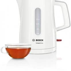 Bosch TWK3A051 Wasserkocher Weiß/hellgrau