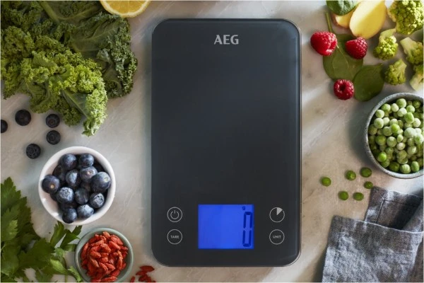 AEG ABKS1 Küchenwaage Schwarz 7 AEG ABKS1 Küchenwaage Schwarz – Bild 5