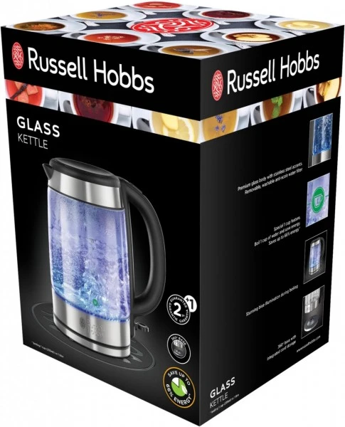 Russell Hobbs Glass Wasserkocher 21600-57 Edelstahl/Glas 6 Russell Hobbs Glass Wasserkocher 21600-57 Edelstahl/Glas – Bild 4