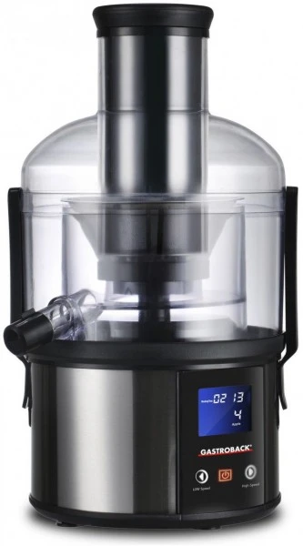 Gastroback Easy Juicer Fun Entsafter Schwarz/edelstahl 3 Gastroback Easy Juicer Fun Entsafter Schwarz/edelstahl