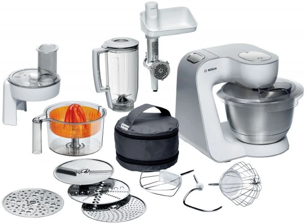 Bosch MUM58259 Küchenmaschine Weiß/silber 3 Bosch MUM58259 Küchenmaschine Weiß/silber